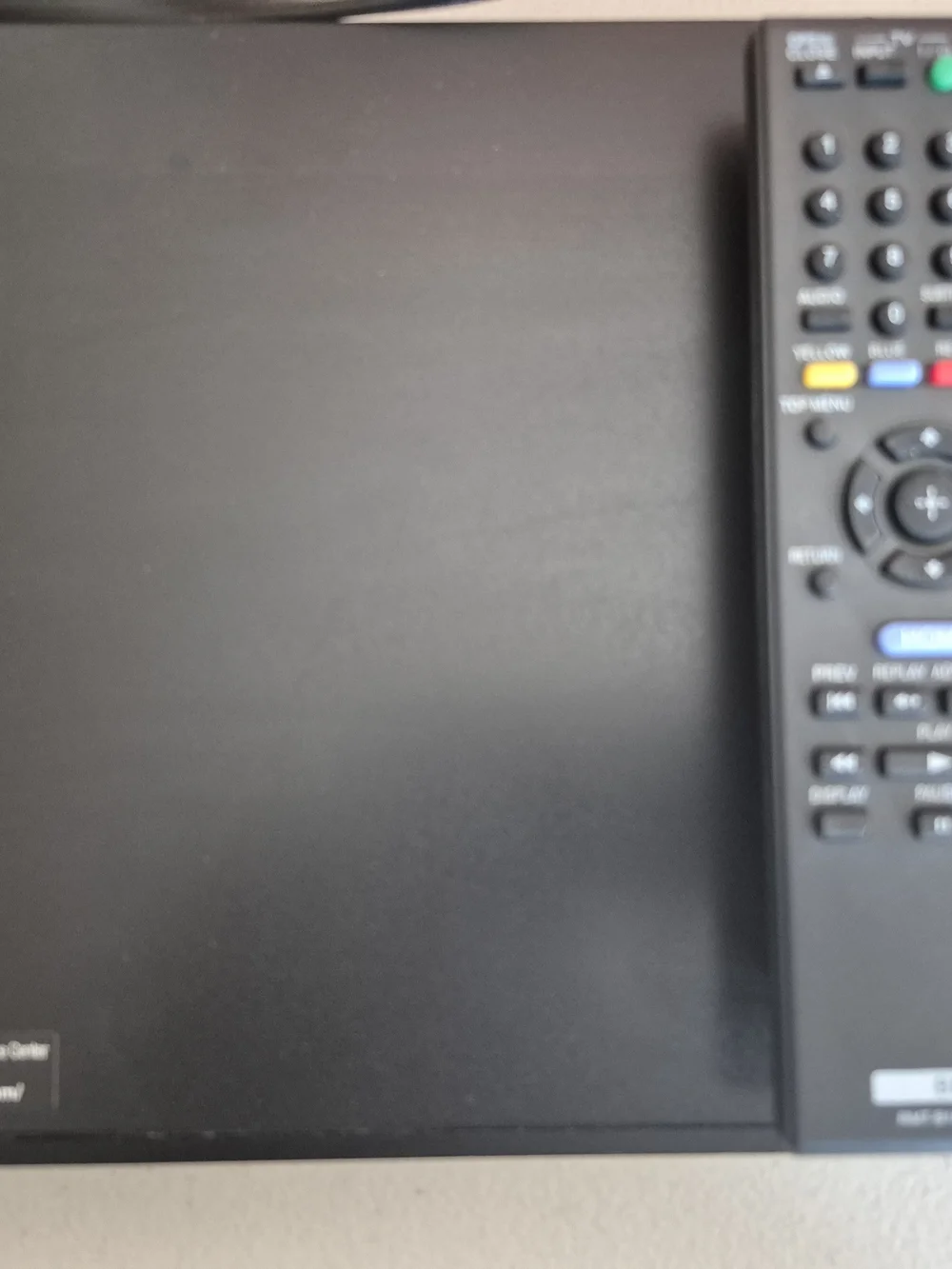 Sony BDP-S370 Black Blu-ray Media Player with Remote Included.
